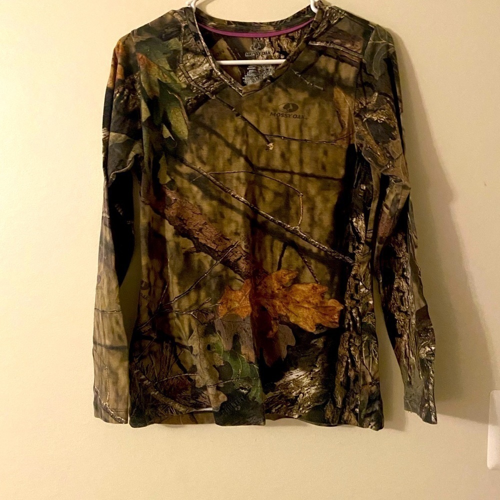 Mossy Oak Cameo small long sleeve